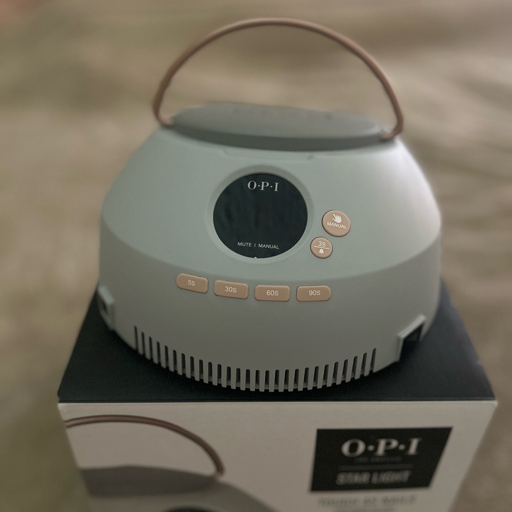 OPI Nail Dryer in Gray and Tan